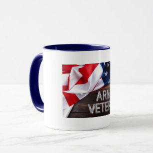 Caneca Patriótico "Veterano do Exército"