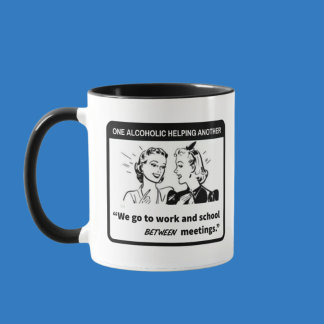 Caneca Patrocinador legal AA NA Patrocinador Aniversário