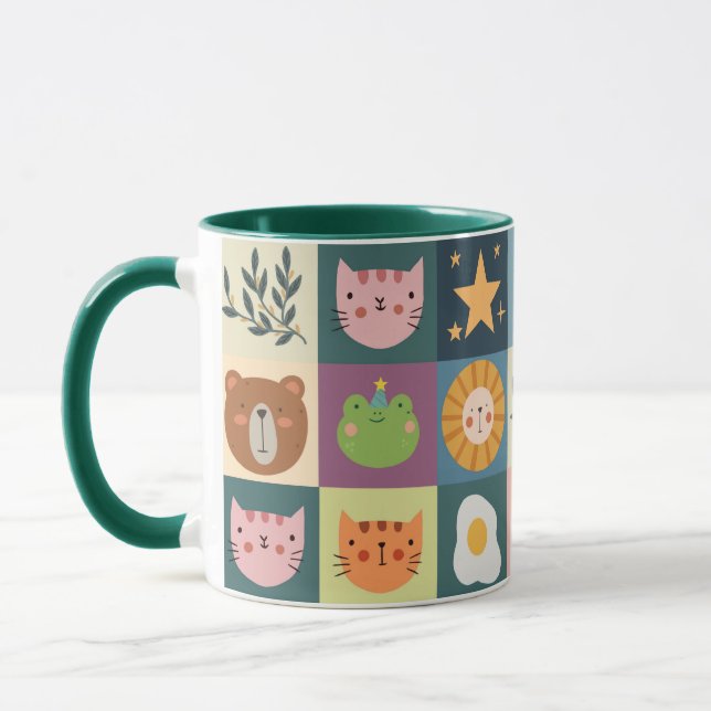 Caneca Patrocínio para Animais de Gato Cinto (Esquerda)