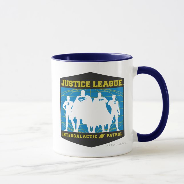 Caneca Patrulha Intergaláctica da Liga da Justiça (Direita)