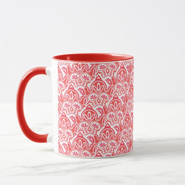 Caneca Pau branco de Natal e Red Boho (Esquerda)
