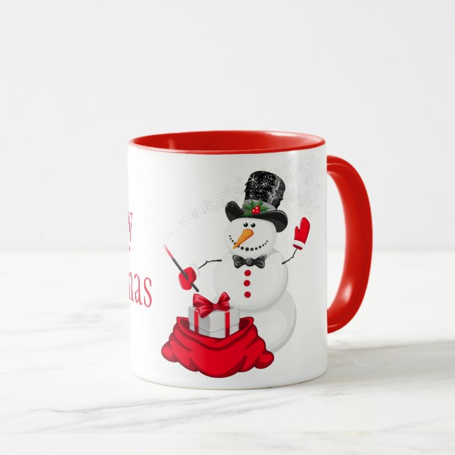 Caneca Pau de Natal (Frente Esquerda)