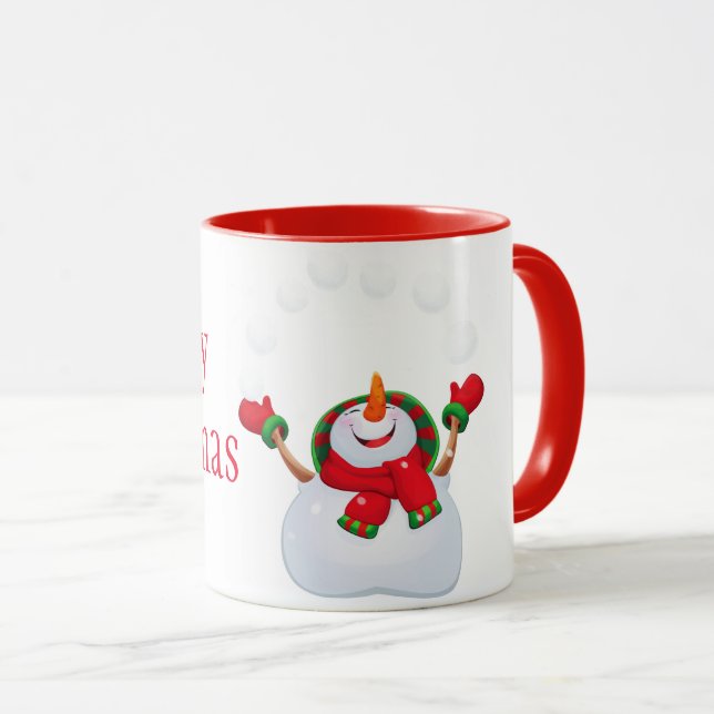 Caneca Pau de Natal (Frente Esquerda)