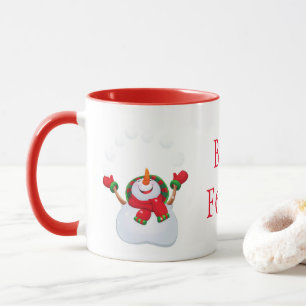 Caneca Pau-Neve-Boas Festas