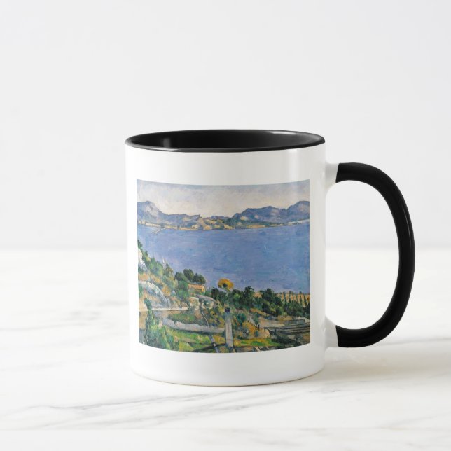 Caneca Paul Cezanne | L'Estaque, vista da baía de Marse (Direita)