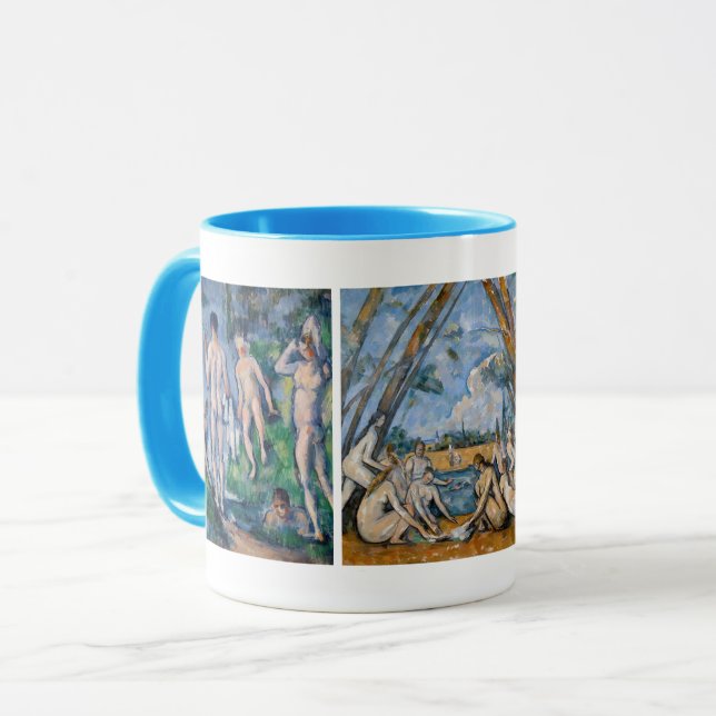 Caneca Paul Cezanne - Seleção de Bathers Masterworks (Frente Esquerda)