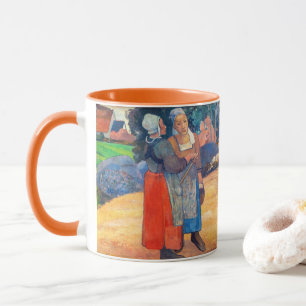 Caneca Paul Gauguin - Camponesas Bretãs