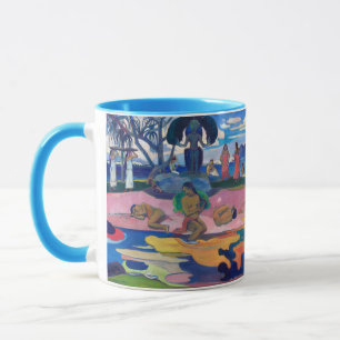 Caneca Paul Gauguin - Dia do Deus / Mahana no atua