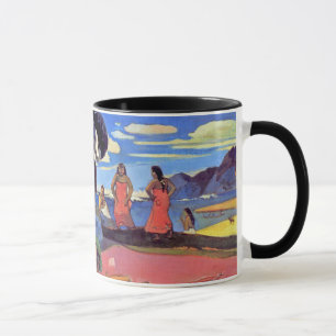 Caneca Paul Gauguin - Dia dos Deuses - Pintura de Arte Fi