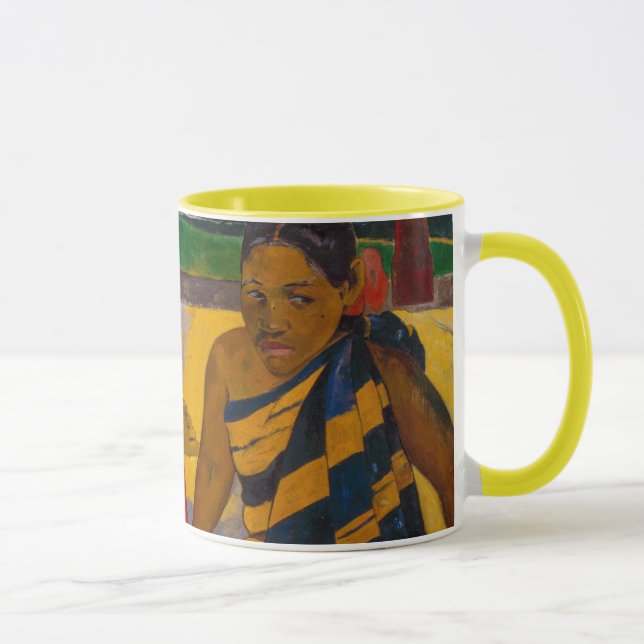 Caneca Paul Gauguin - Mulheres taitianas / Parau Api (Direita)
