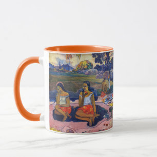 Caneca Paul Gauguin - Primavera sagrado, sonhos doces