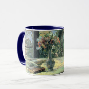 Caneca Paul Gauguin Vintage Vase das Flores na Janela