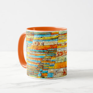 Caneca Paul Klee art: Highway and Byways