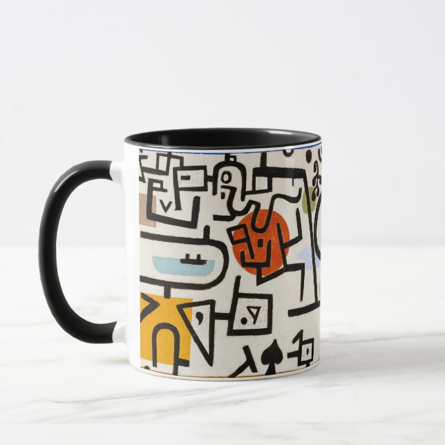 Caneca Paul Klee,Bauhaus Art (Esquerda)