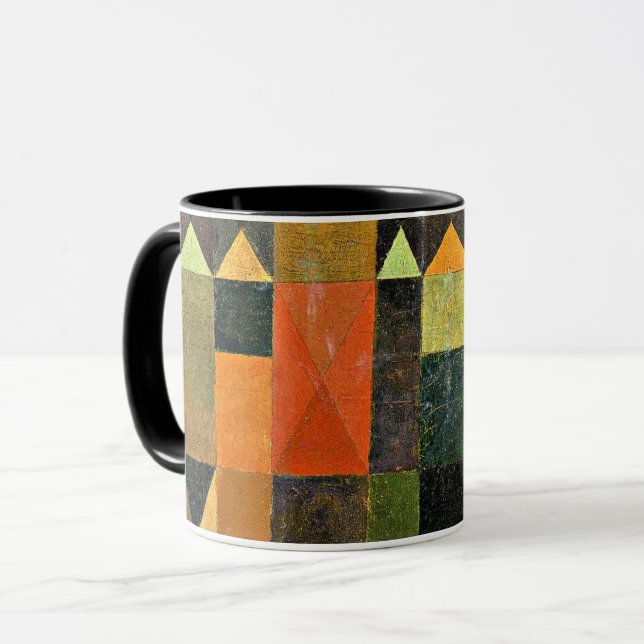 Caneca Paul Klee - Cidade das Torres (Frente Esquerda)