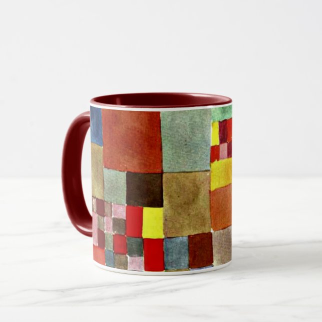 Caneca Paul Klee - Flora na Areia (Frente Esquerda)