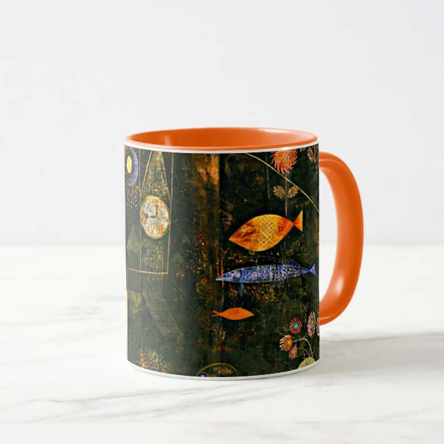 Caneca Paul Klee - Magia do Peixe (Frente Esquerda)