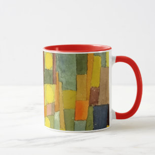 Caneca Paul Klee No Estilo Da Arte De Aquarela Kairouana