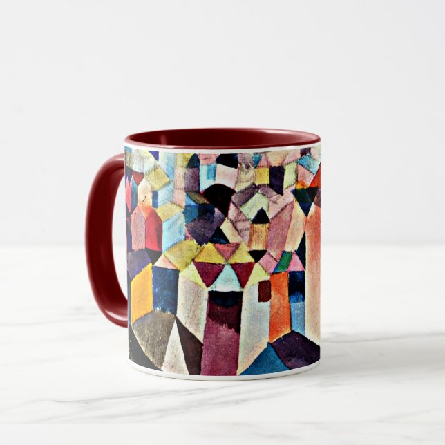Caneca Paul Klee, para uma cidade, (Frente Esquerda)