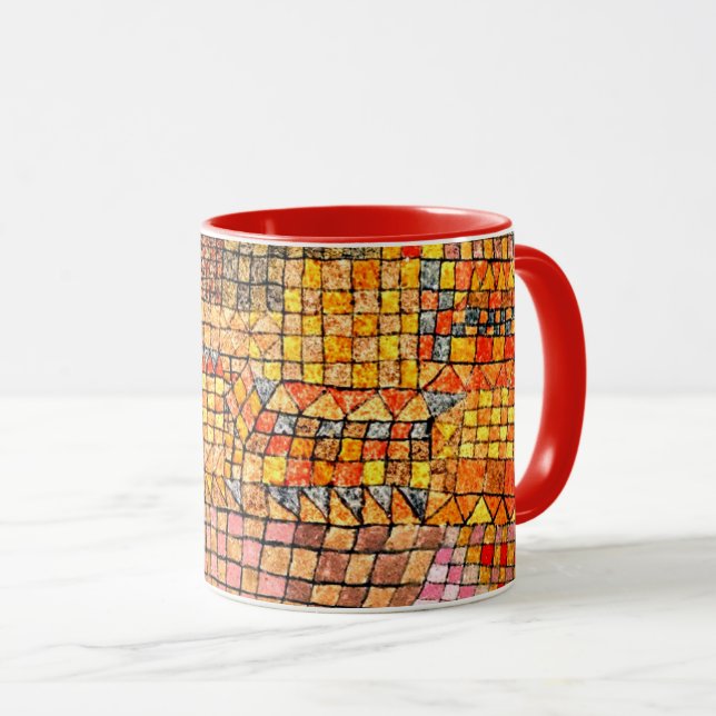 Caneca Paul Klee - Town Castle Kr. (Frente Esquerda)