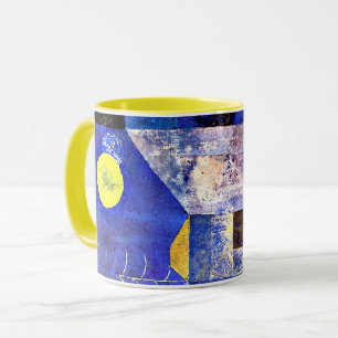 Caneca Paul Klee trabalho de arte, Lua,