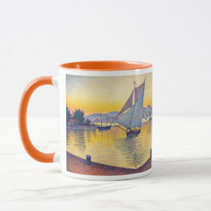 Caneca Paul Signac - O Porto ao Pôr do Sol, Ópera 236