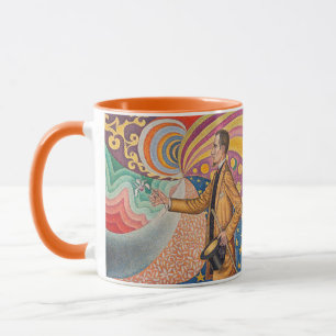 Caneca Paul Signac - Retrato de M Felix Feneon, Opus 217