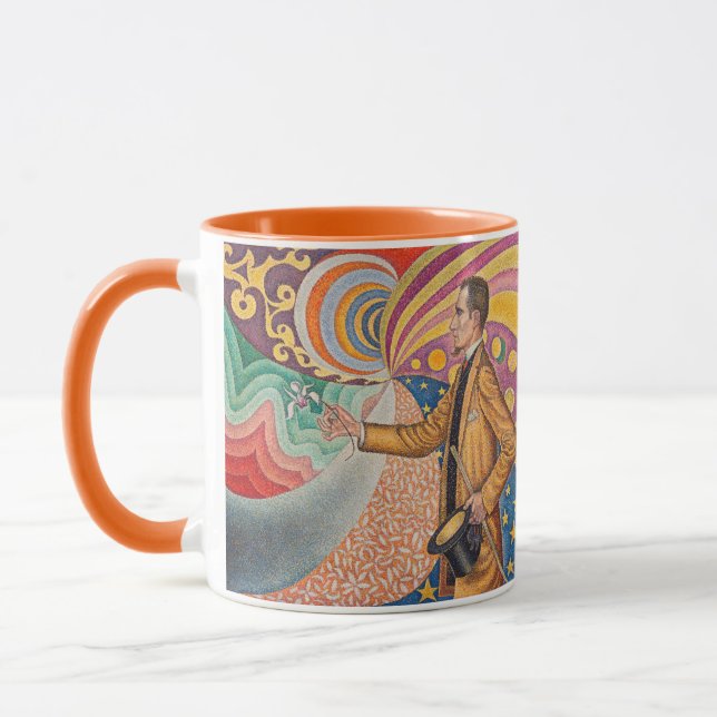 Caneca Paul Signac - Retrato de M Felix Feneon, Opus 217 (Esquerda)