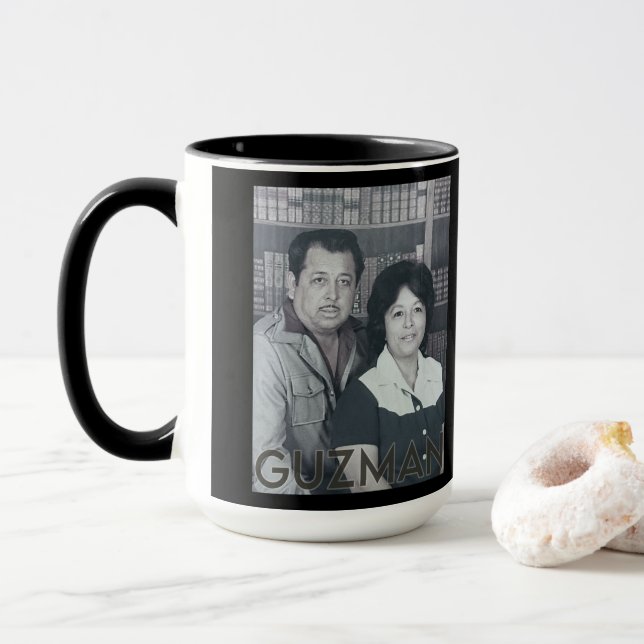 CANECA PAUL SR. & MARGARET GUZMAN MUG (Com Donut)