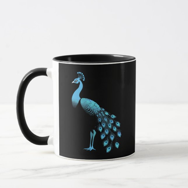 Caneca Pavão Azul (Esquerda)