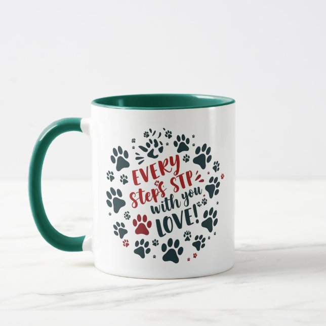 Caneca Paw Imprime Amor (Esquerda)