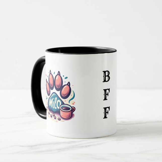 Caneca Pawfect do Milo (Frente Esquerda)