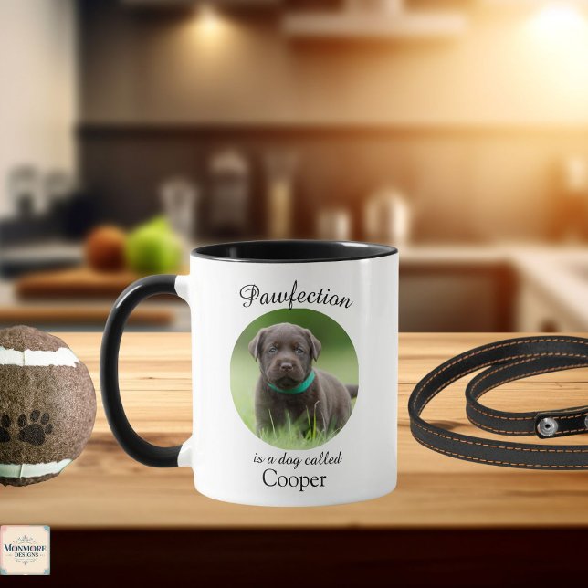 Caneca Pawfection Is a Dog Called Custom Mug (Criador carregado)