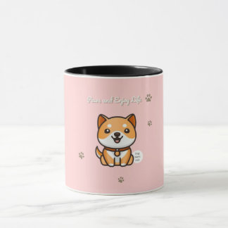 Caneca Paws and Enjoy Life Mug