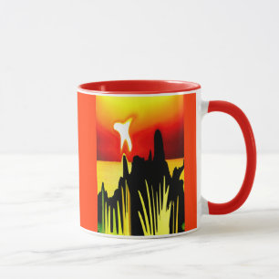 Caneca Paz ao amanhecer