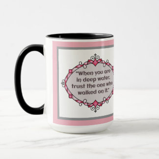 Caneca Paz em Águas Profundas