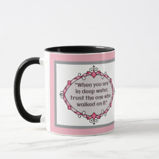Caneca Paz em águas profundas
