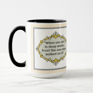 Caneca Paz em Águas Profundas