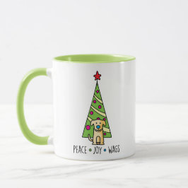 Caneca Paz, Joy e Wags Mug