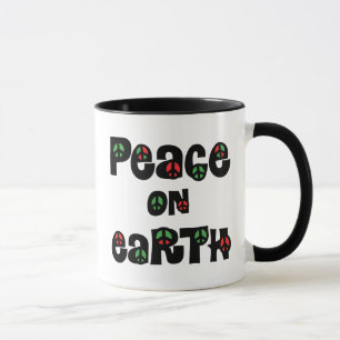 Caneca Paz No Natal Da Terra
