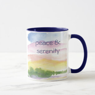 Caneca paz & serenidade