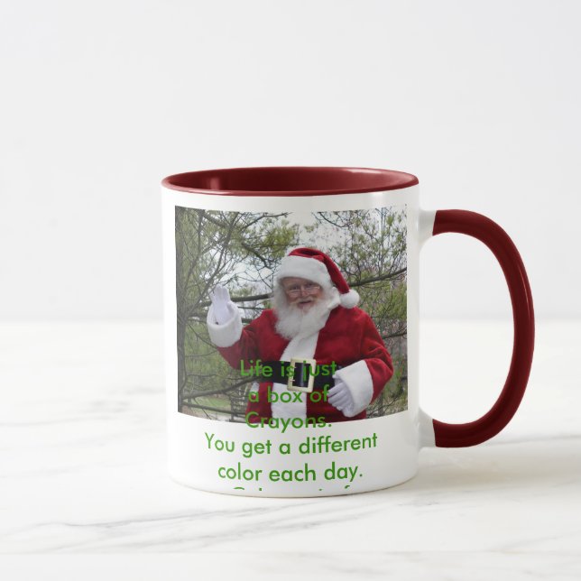 Caneca PC010007, vida é a caixa ofCrayons.You do justa (Direita)