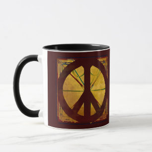 Caneca Peace Codex Antiguidade Art Coffee Mug