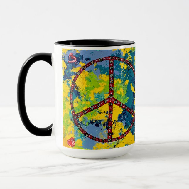 Caneca Peace Out Mug (Esquerda)