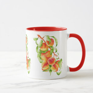 Caneca 'Peach Paradise' em uma Mug Combo (II)