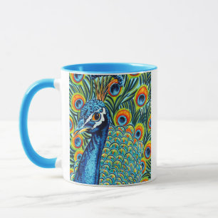 Caneca Peacock I caído