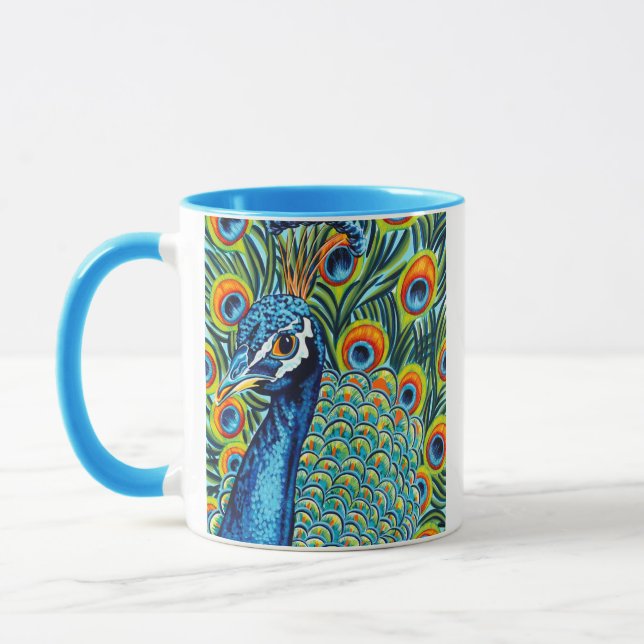 Caneca Peacock I caído (Esquerda)