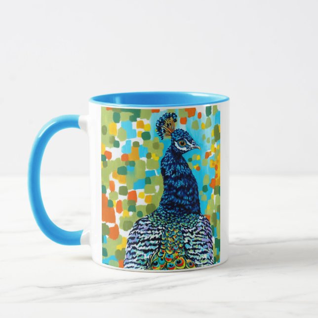 Caneca Peacock II Plumado (Esquerda)