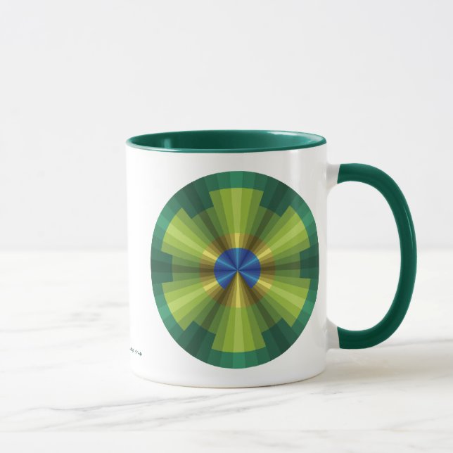 Caneca Peacock Illusion Mug (Direita)