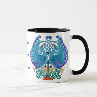 Caneca Peacocks Célticos
